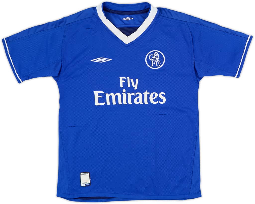 2003-05 Chelsea Home Shirt - 6/10 - (M.Boys)
