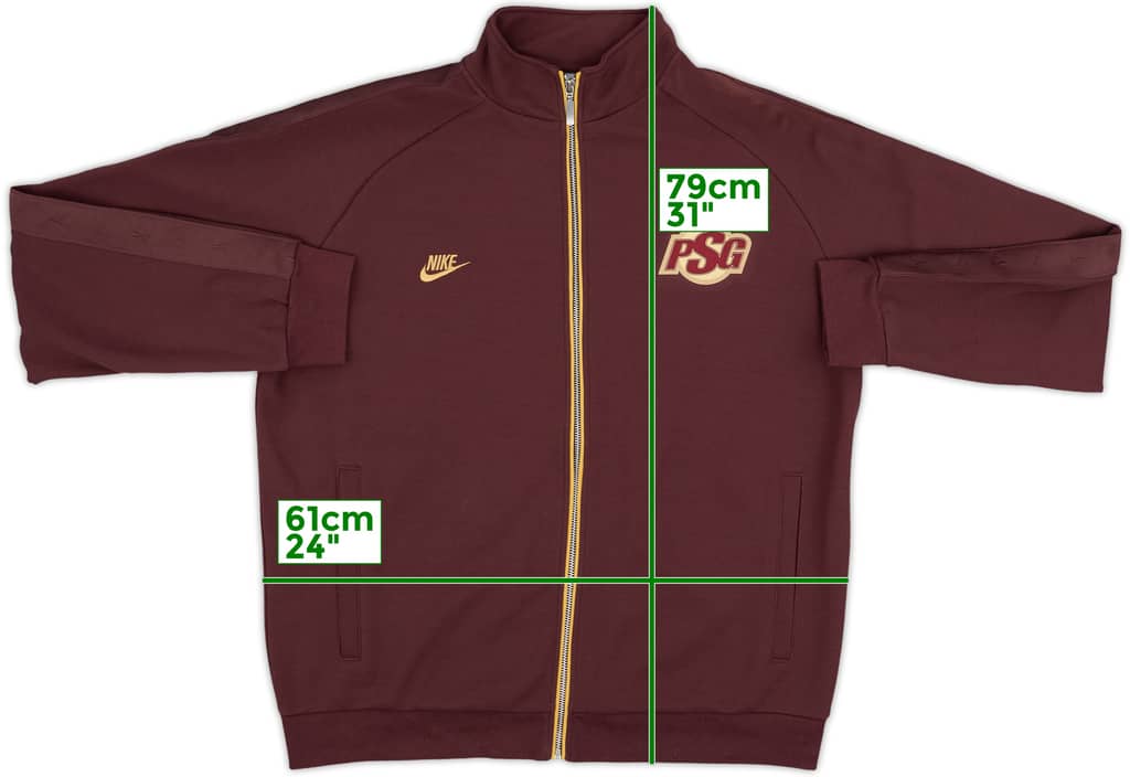 2006-07 Paris Saint-Germain Nike Track Jacket - 8/10 - (XL)