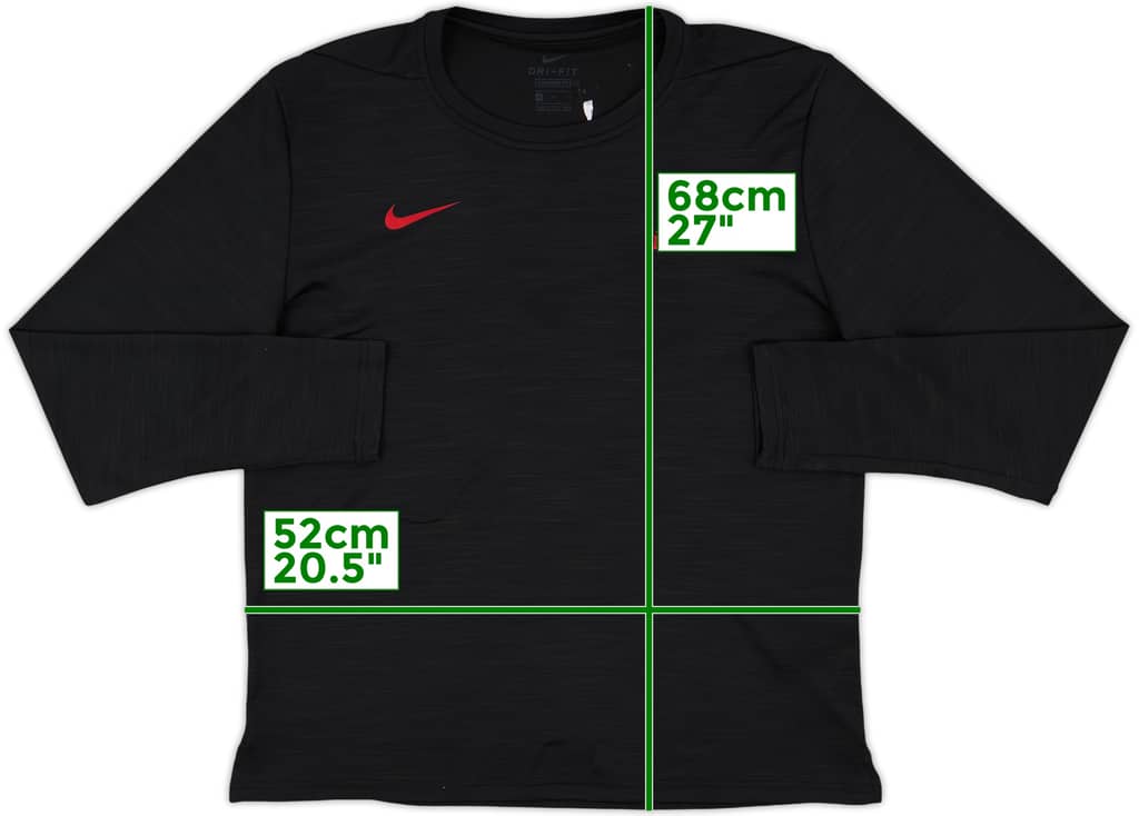 2020-21 Liverpool Nike Training L/S Shirt - 10/10 - (M)