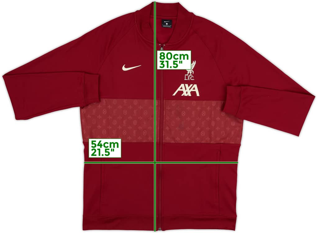2021-22 Liverpool Nike Track Jacket - 8/10 - (L)