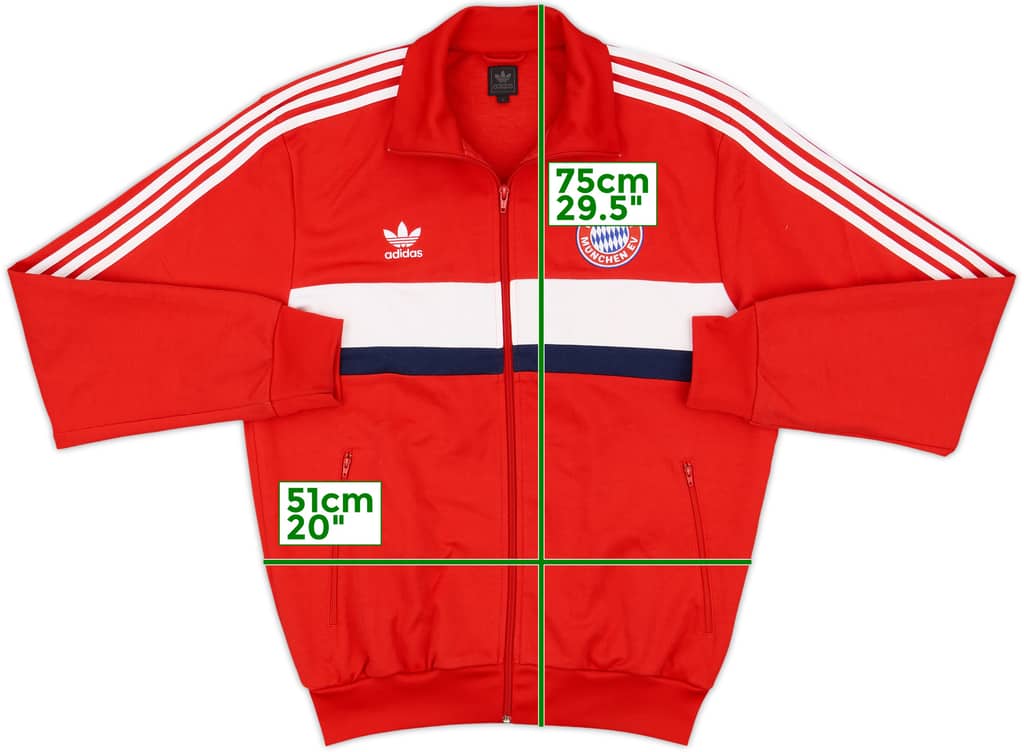 2006-07 Bayern Munich adidas Originals Track Jacket - 8/10 - (L)