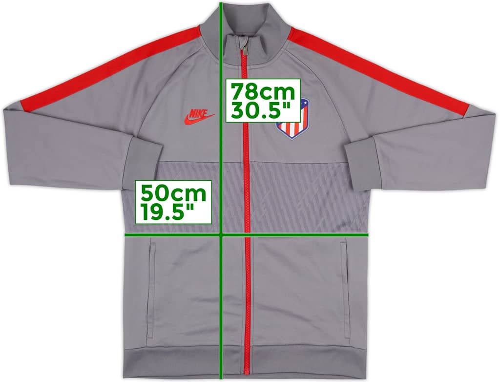 2019-20 Atletico Madrid Nike Track Jacket - 8/10 - (M)