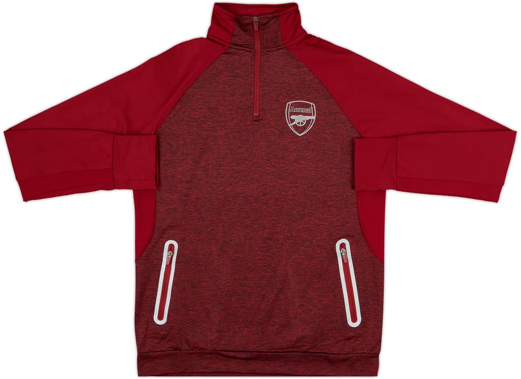2018-19 Arsenal 1/4 Zip Training Top - 8/10 - (L)