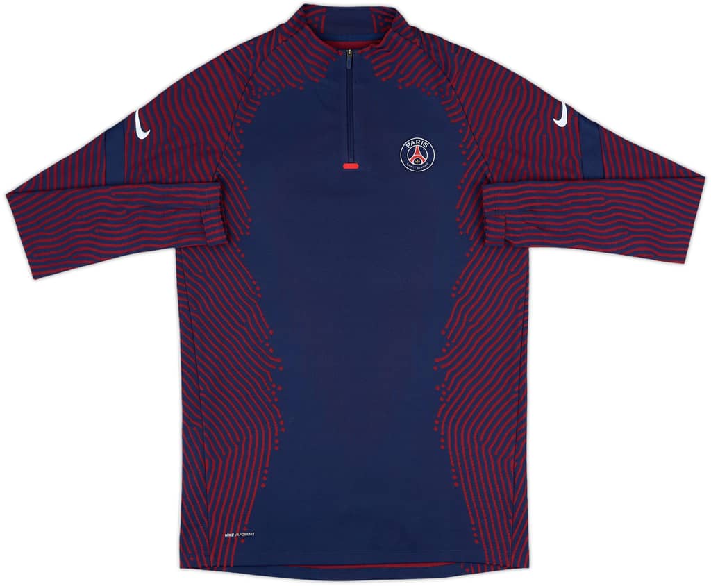 2020-21 Paris Saint-Germain Nike 1/4 Zip Training Top - 10/10 - (M)