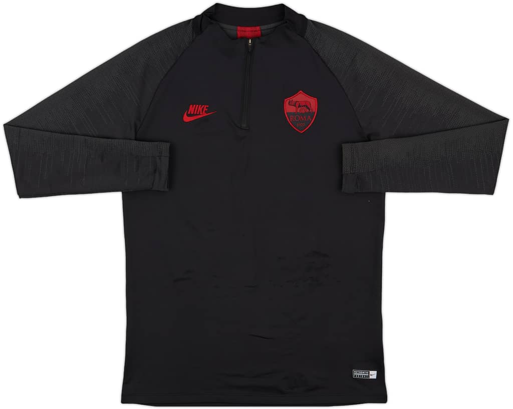 2019-20 Roma Nike 1/4 Zip Training Top - 7/10 - (M)