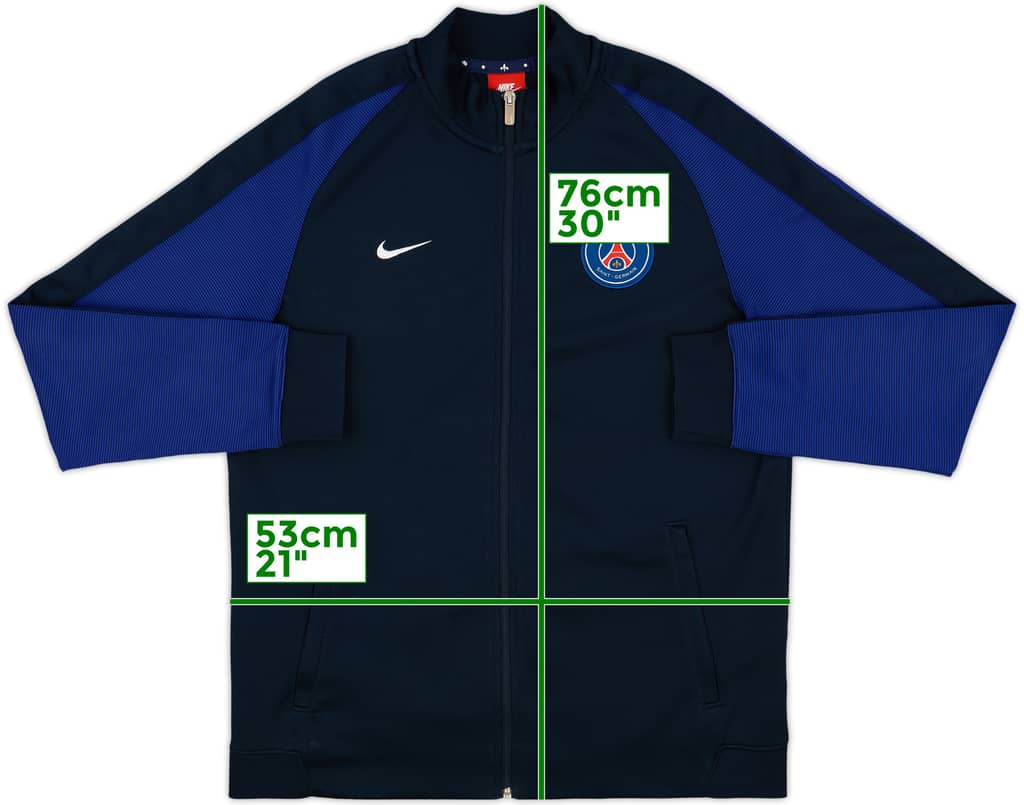 2016-17 Paris Saint-Germain Nike Track Jacket - 8/10 - (L)
