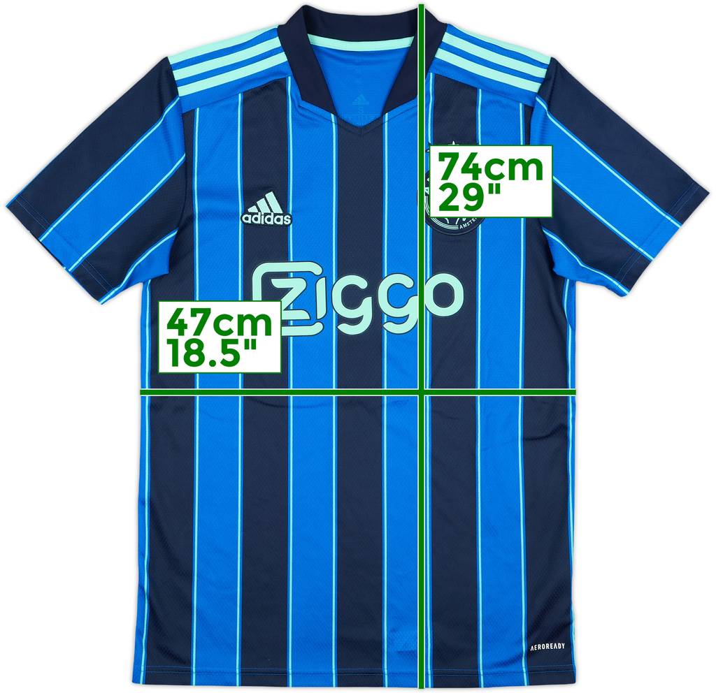 2021-22 Ajax Away Shirt - 9/10 - (S)
