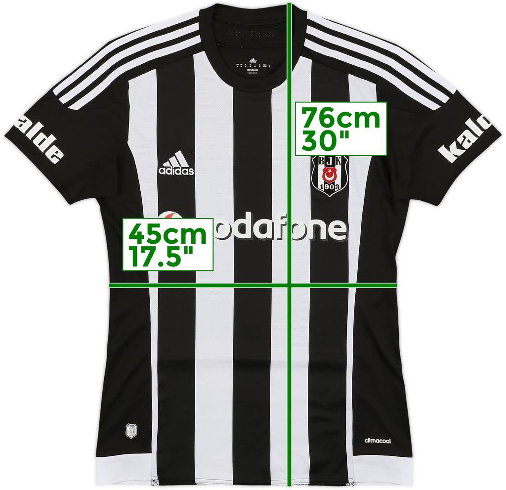 2015-16 Besiktas Away Shirt - 7/10 - (M)