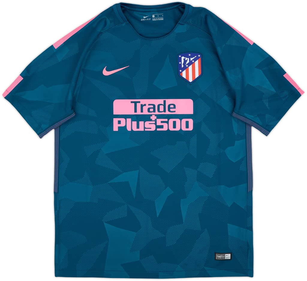 2017-18 Atletico Madrid Third Shirt - 9/10 - (L)