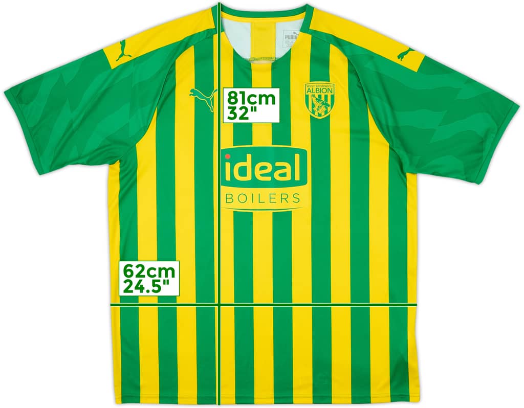 2019-20 West Brom Away Shirt - 10/10 - (XXL)
