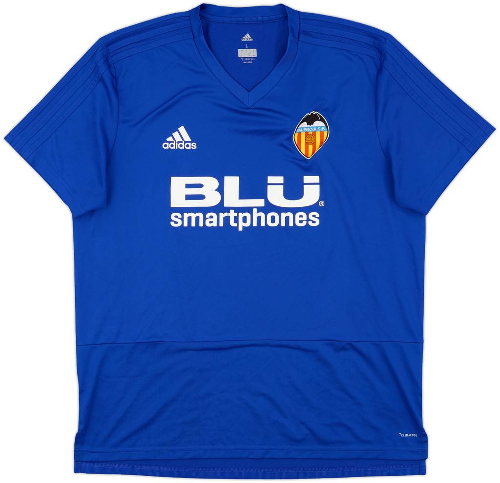 2017-18 Valencia adidas Training Shirt - 9/10 - (L)