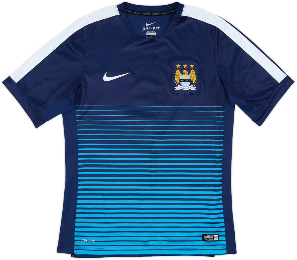 2014-15 Manchester City Nike Training Shirt - 9/10 - (M)