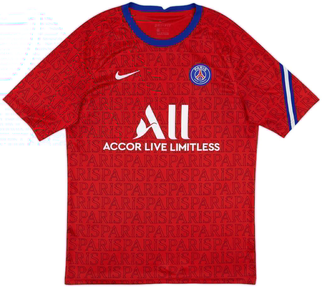 2020-21 Paris Saint-Germain Nike Training Shirt - 7/10 - (M)