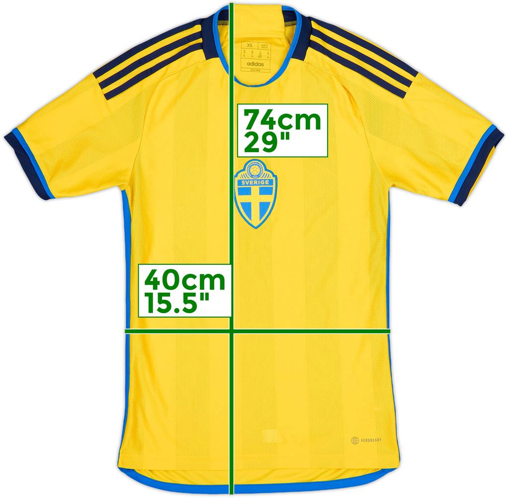 2022-23 Sweden Home Shirt - 10/10 - (XS)