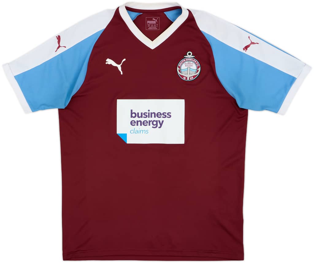 2018-19 South Shields Home Shirt - 9/10 - (L)