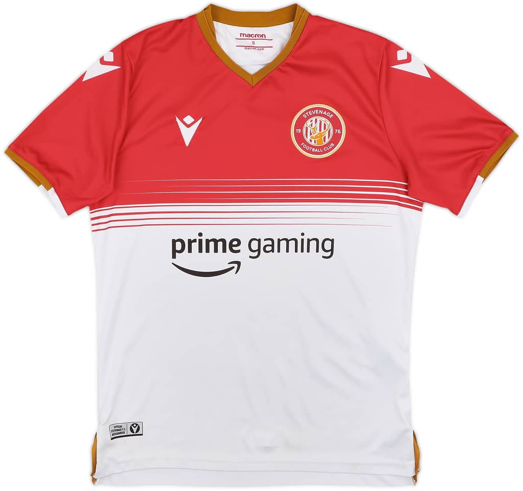 2021-22 Stevenage Home Shirt - 7/10 - (S)