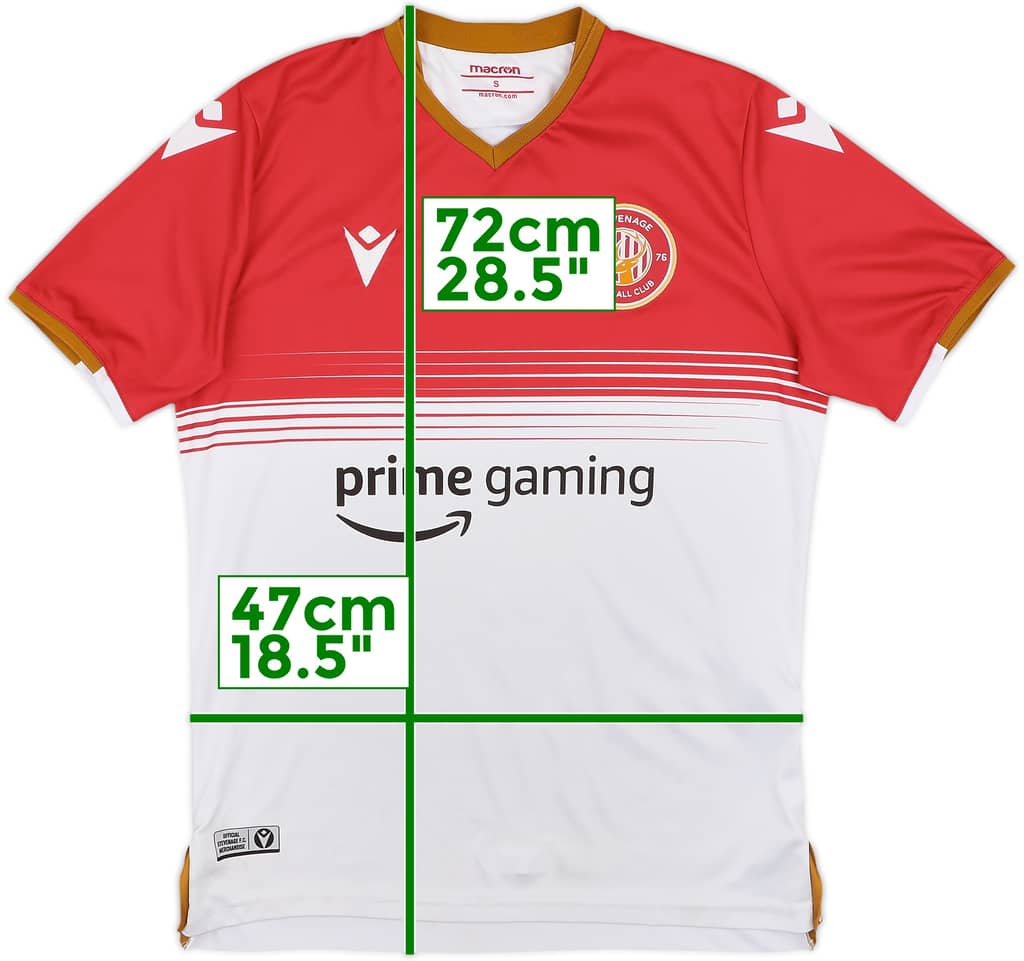2021-22 Stevenage Home Shirt - 7/10 - (S)