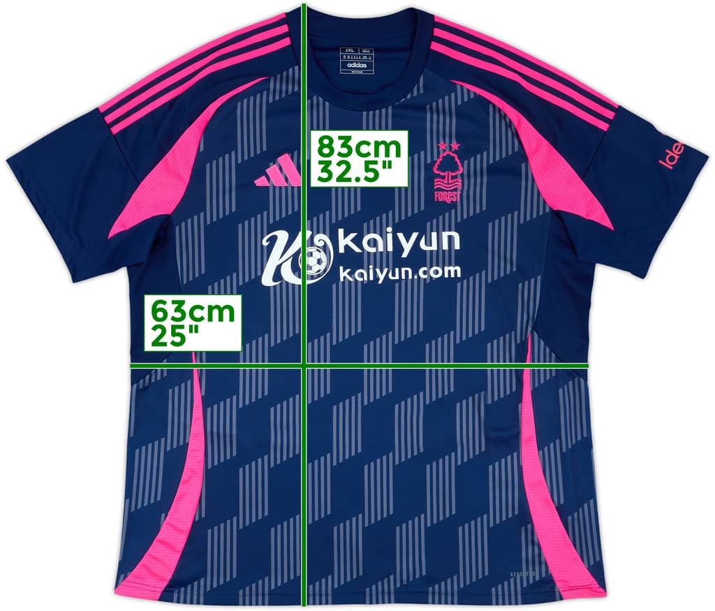 2024-25 Nottingham Forest Away Shirt - 10/10 - (XXL)