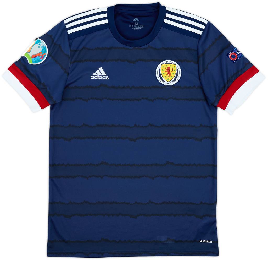 2020-22 Scotland Home Shirt - 9/10 - (M)