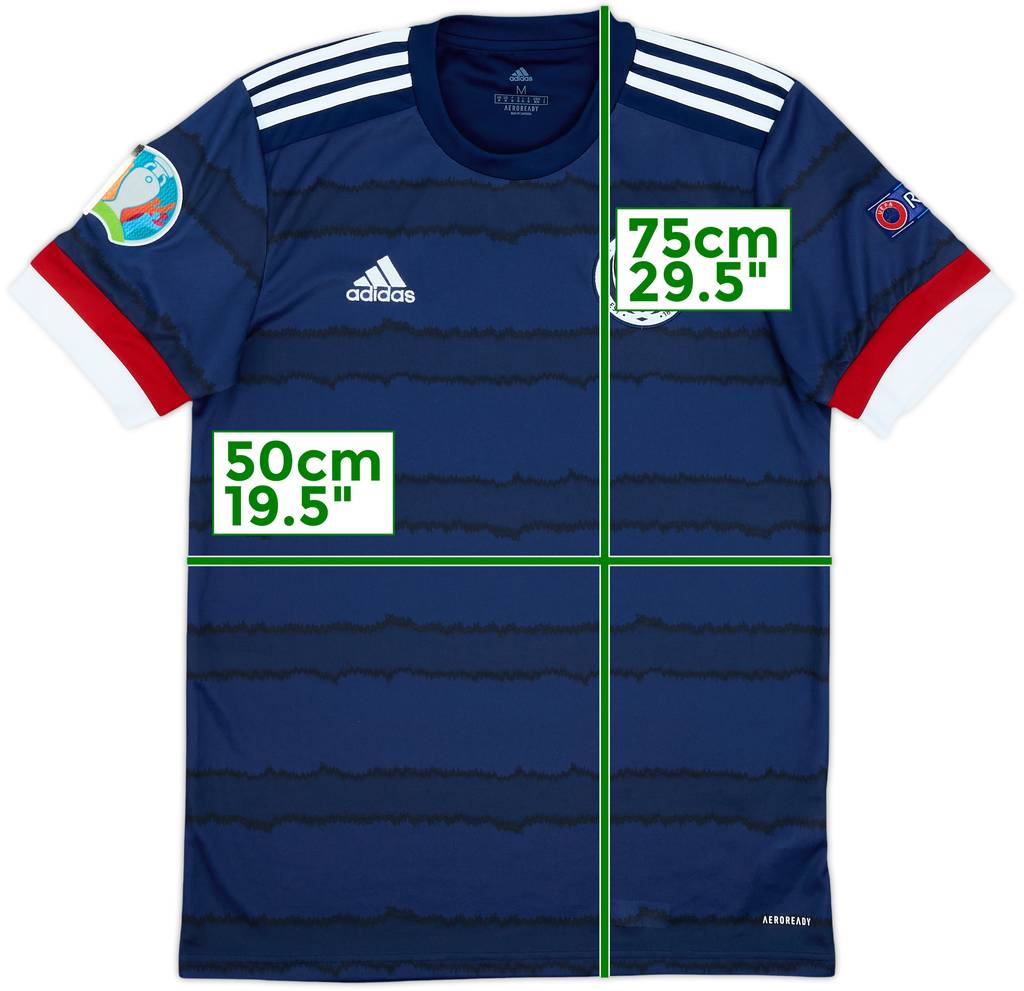 2020-22 Scotland Home Shirt - 9/10 - (M)