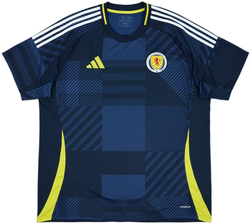 2024-25 Scotland Home Shirt - 10/10 - (XXL)
