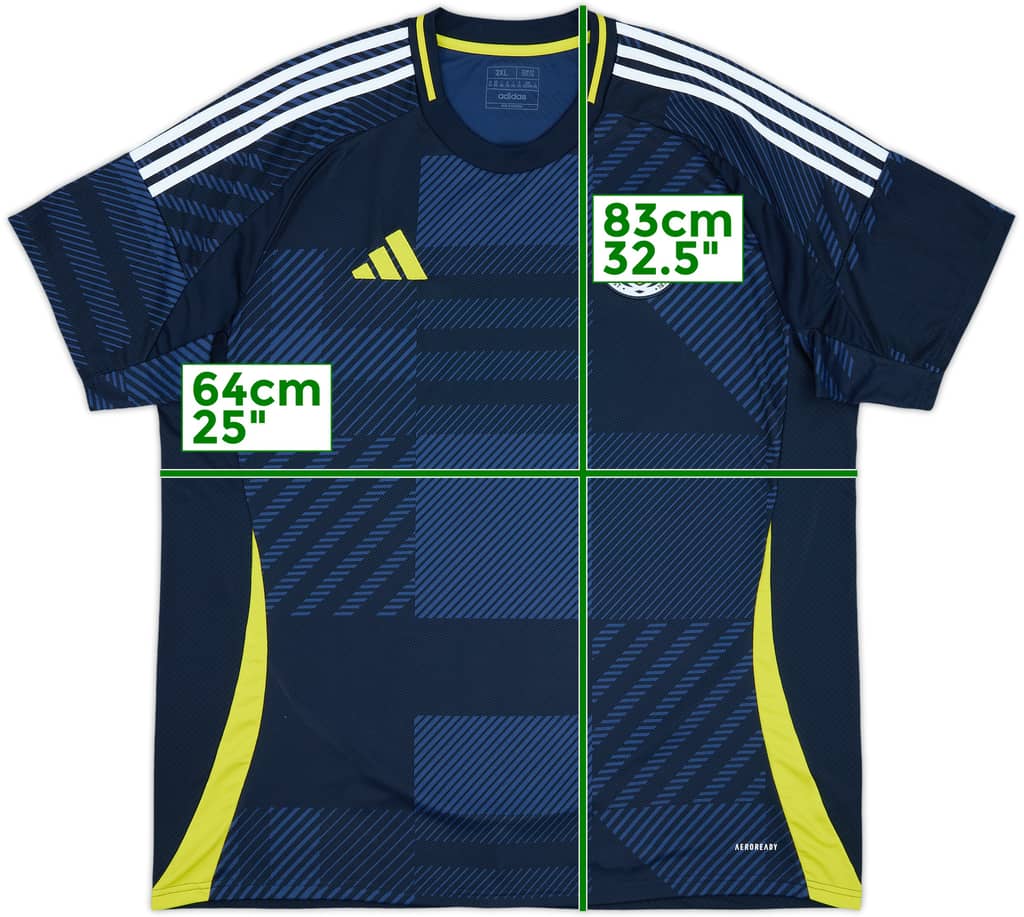 2024-25 Scotland Home Shirt - 10/10 - (XXL)