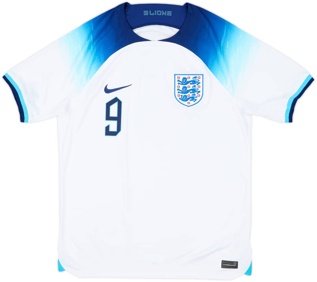 2022-23 England Home Shirt Kane #9 - 6/10 - (S)
