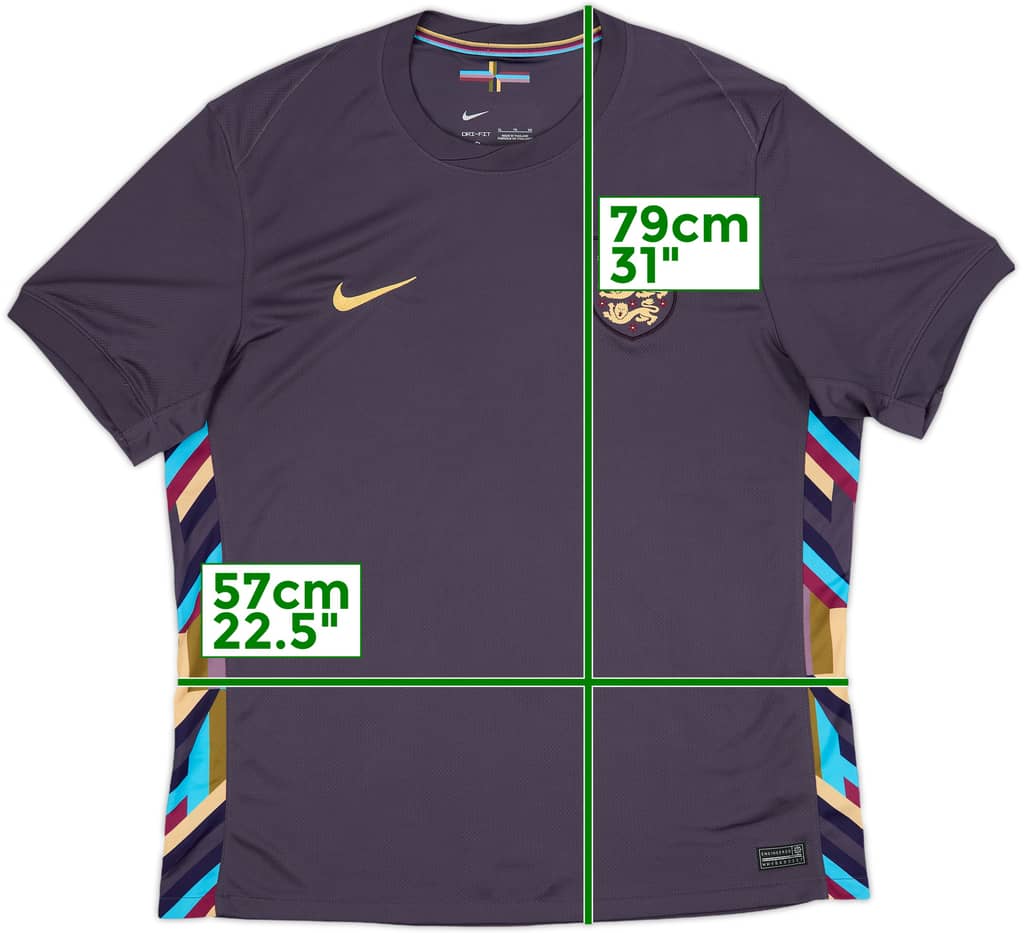 2024 England Away Shirt - 9/10 - (XL)