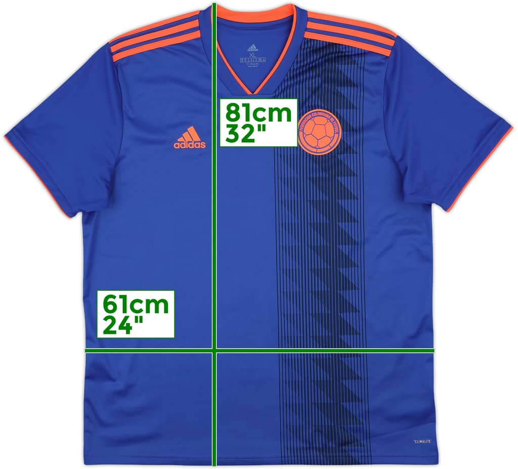 2018-19 Colombia Away Shirt - 9/10 - (XL)