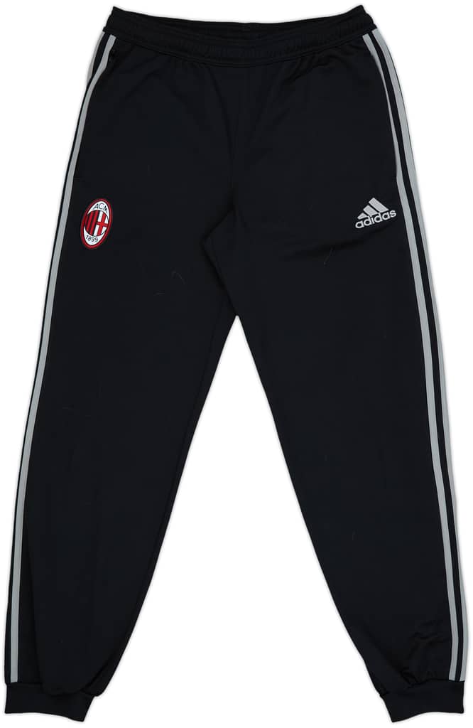 2015-16 AC Milan adidas Track Pants/Bottoms - 9/10 - (M)