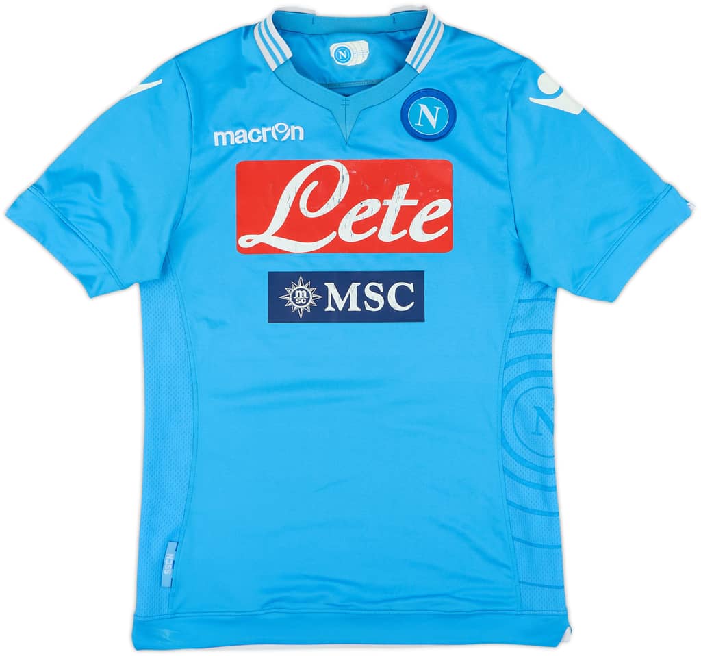 2013-14 Napoli Home Shirt - 5/10 - (L)