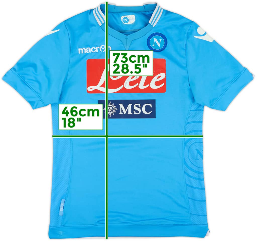 2013-14 Napoli Home Shirt - 5/10 - (L)