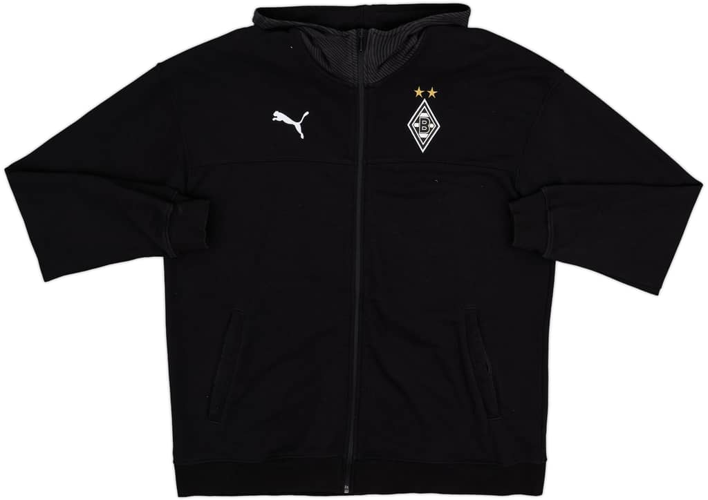 2018-19 Borussia Monchengladbach Puma Hooded Track Jacket - 8/10 - (XL)