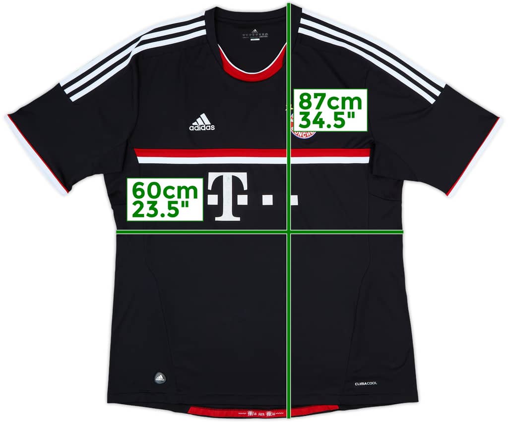 2011-12 Bayern Munich Third Shirt - 6/10 - (3XL)