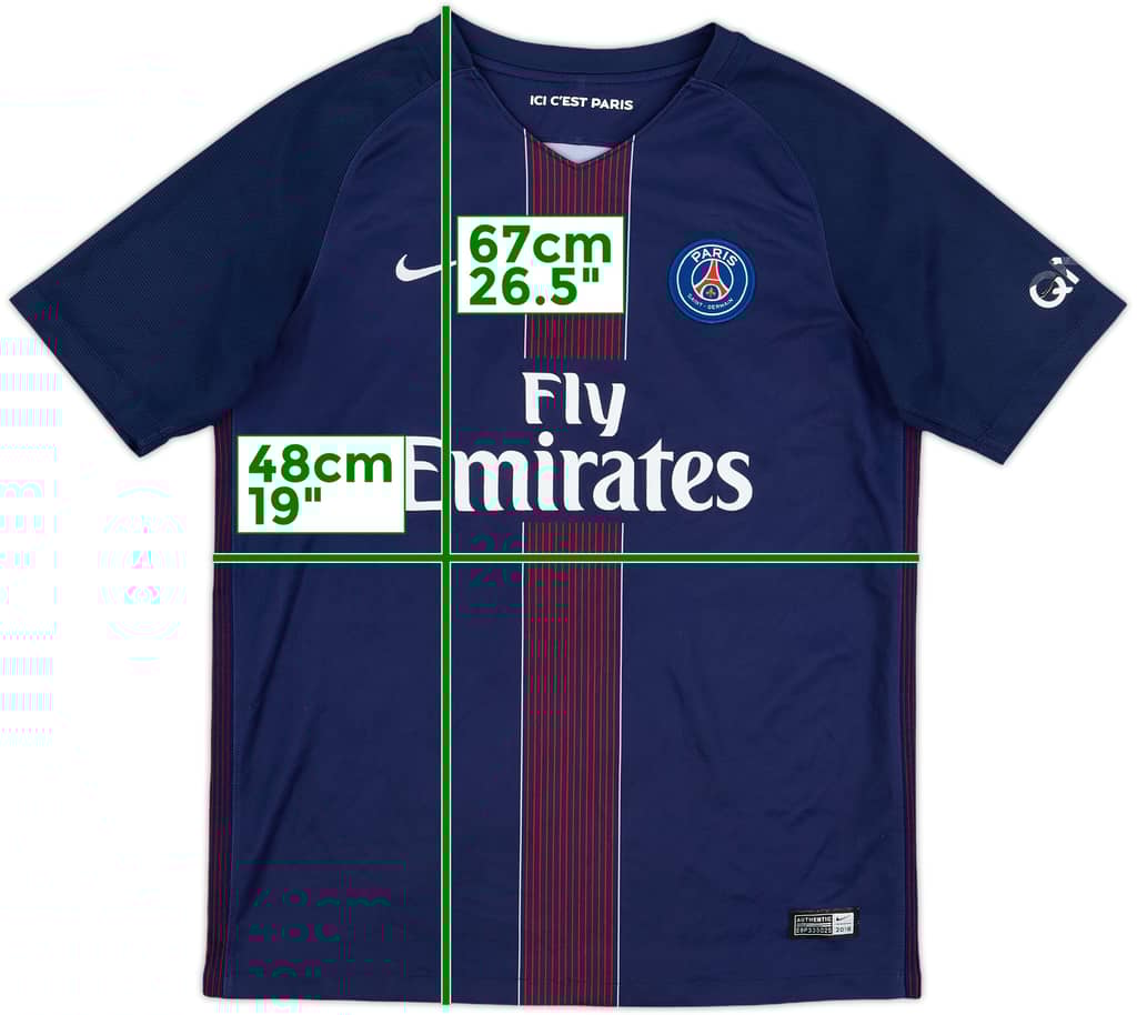 2018-19 Paris Saint-Germain Home Shirt - 6/10 - (XL.Boys)