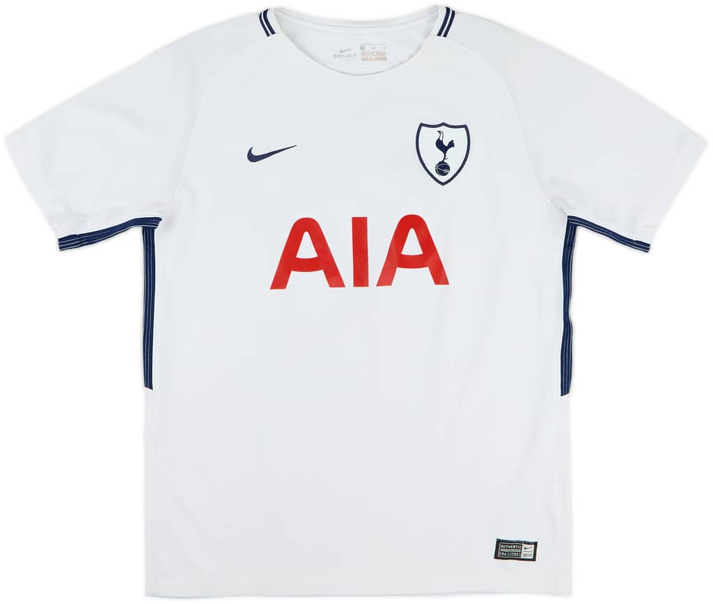 2017-18 Tottenham Home Shirt - 5/10 - (XL.Boys)