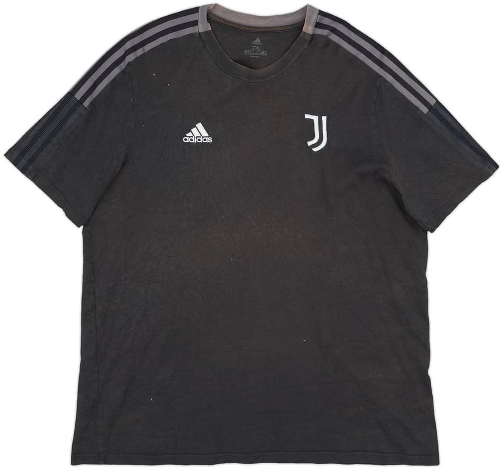 2021-22 Juventus adidas Cotton Tee - 8/10 - (XXL)