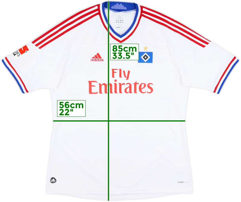 2011-12 Hamburg Home Shirt - 6/10 - (XL)