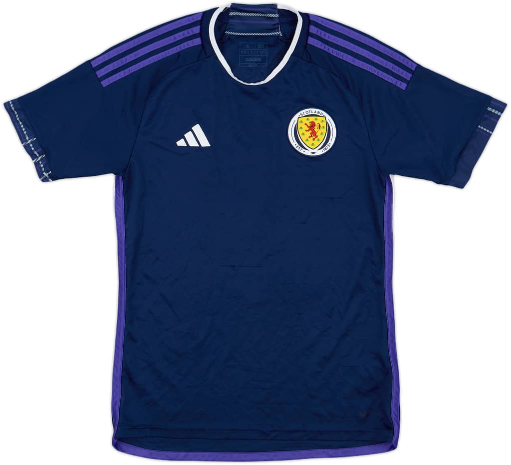 2022-23 Scotland Home Shirt - 7/10 - (S)