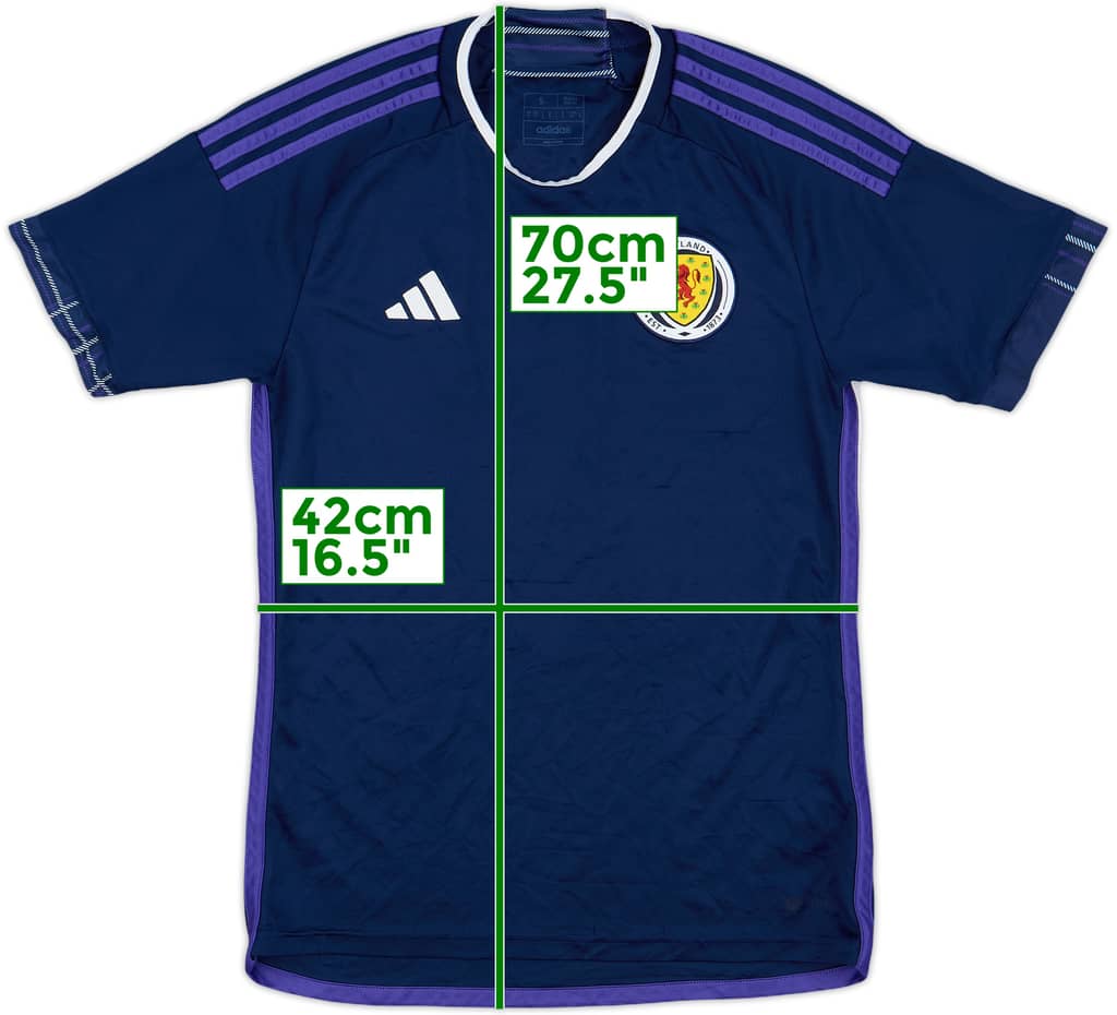 2022-23 Scotland Home Shirt - 7/10 - (S)