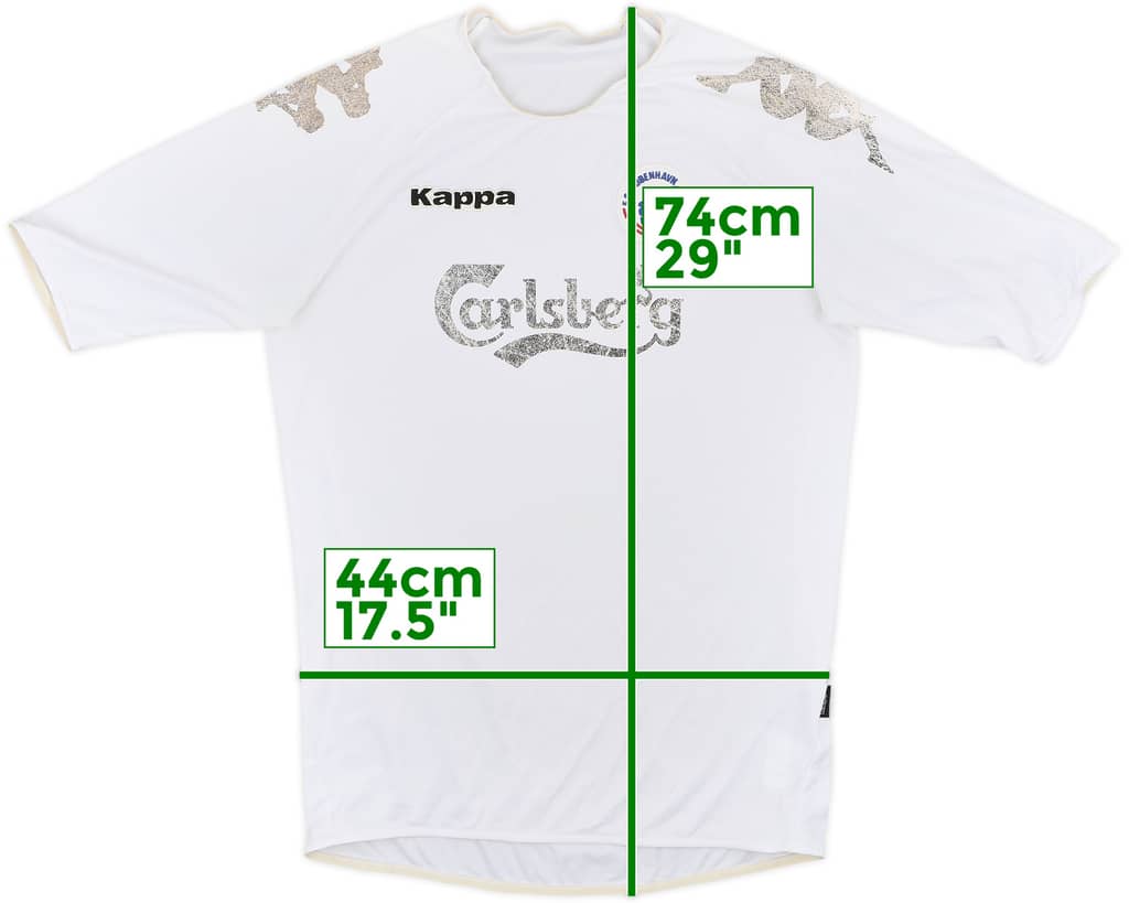 2006-07 FC Copenhagen Home Shirt - 4/10 - (L)