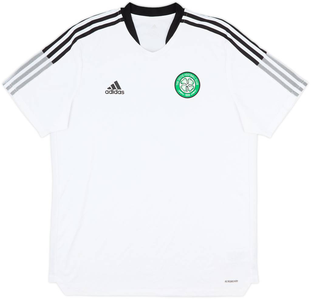 2021-22 Celtic adidas Training Shirt - 9/10 - (XL)