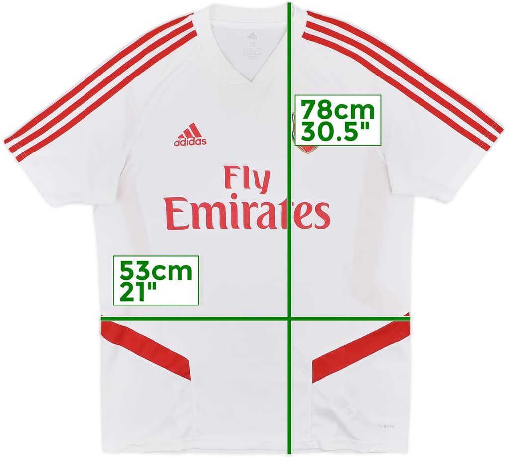 2019-20 Arsenal adidas Training Shirt - 8/10 - (M)