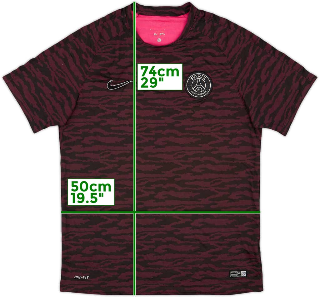 2015-16 Paris Saint-Germain Nike Training Shirt - 8/10 - (L)