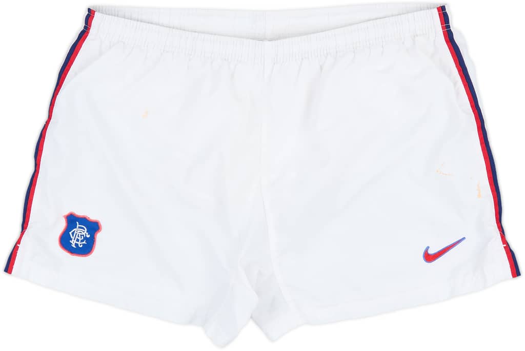1997-99 Rangers Home Shorts - 6/10 - (XL)
