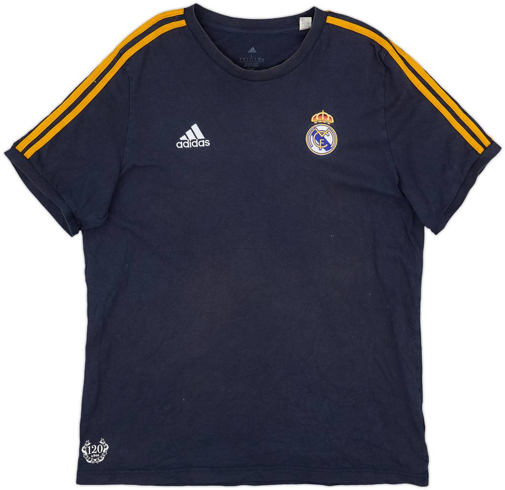 2022-23 Real Madrid adidas Graphic Tee - 9/10 - (L)