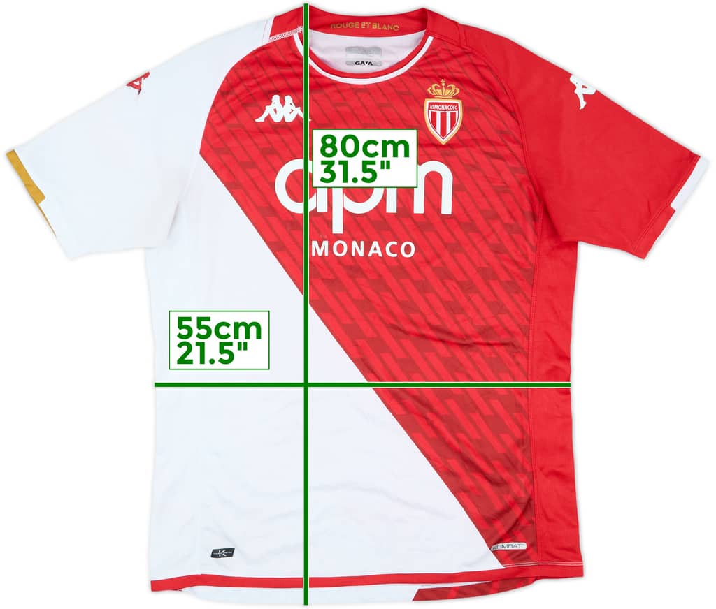 2022-23 Monaco Home Shirt - 5/10 - (XXL)