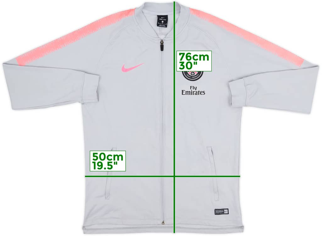 2018-19 Paris Saint-Germain Nike Track Jacket - 8/10 - (M)