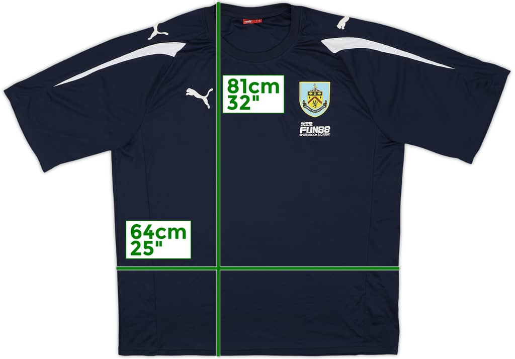 2010-11 Burnley Puma Training Shirt - 8/10 - (XXL)