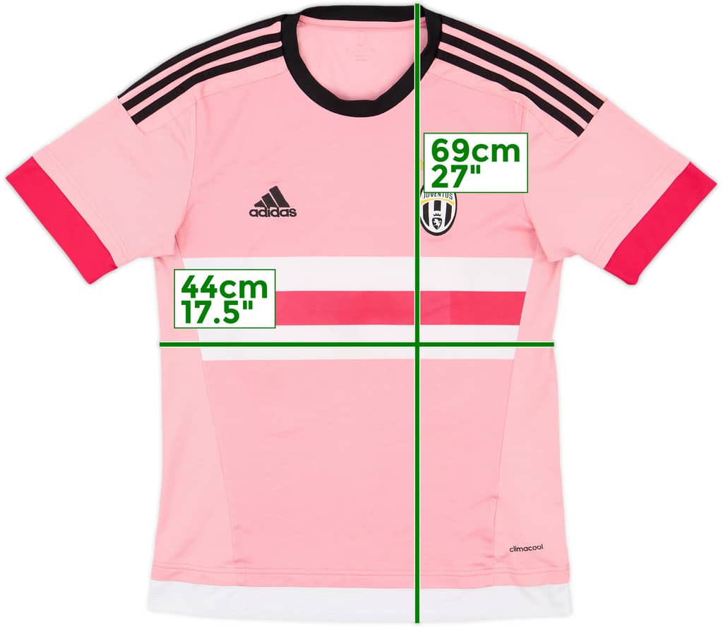 2015-16 Juventus Away Shirt - 4/10 - (S)